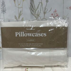 Brooklinen Classic Cream Pillowcases